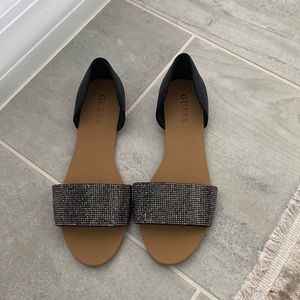 Guess open toe shoes